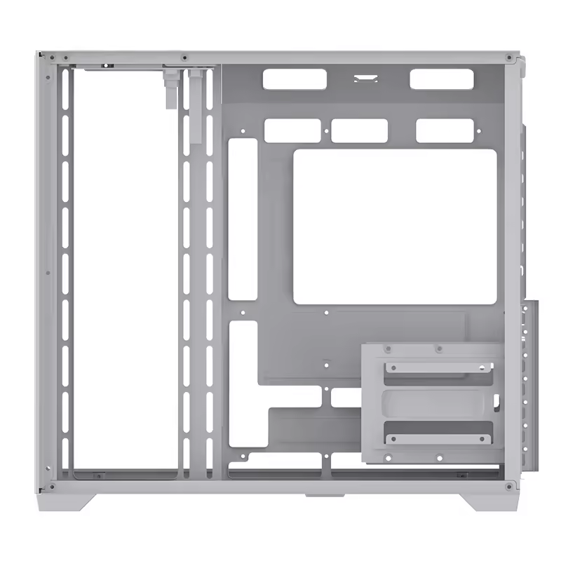 Weißes PC-Gehäuse-Chassis, vol – Case Fans Bewertung und Preis