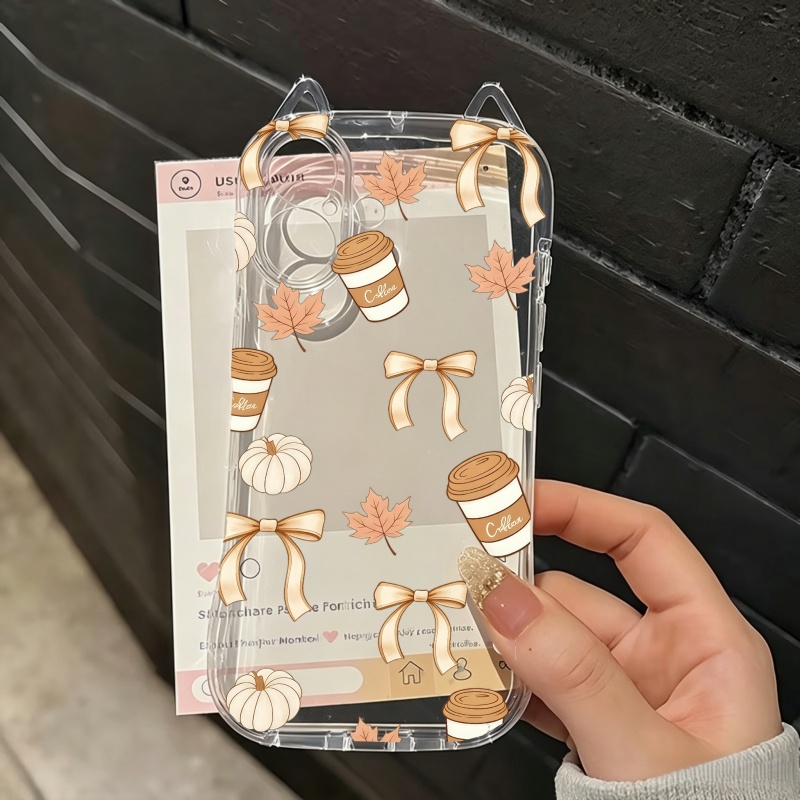 Herbst-Kürbis-Blättermuster Ha – Computer Case Bewertung und Preis