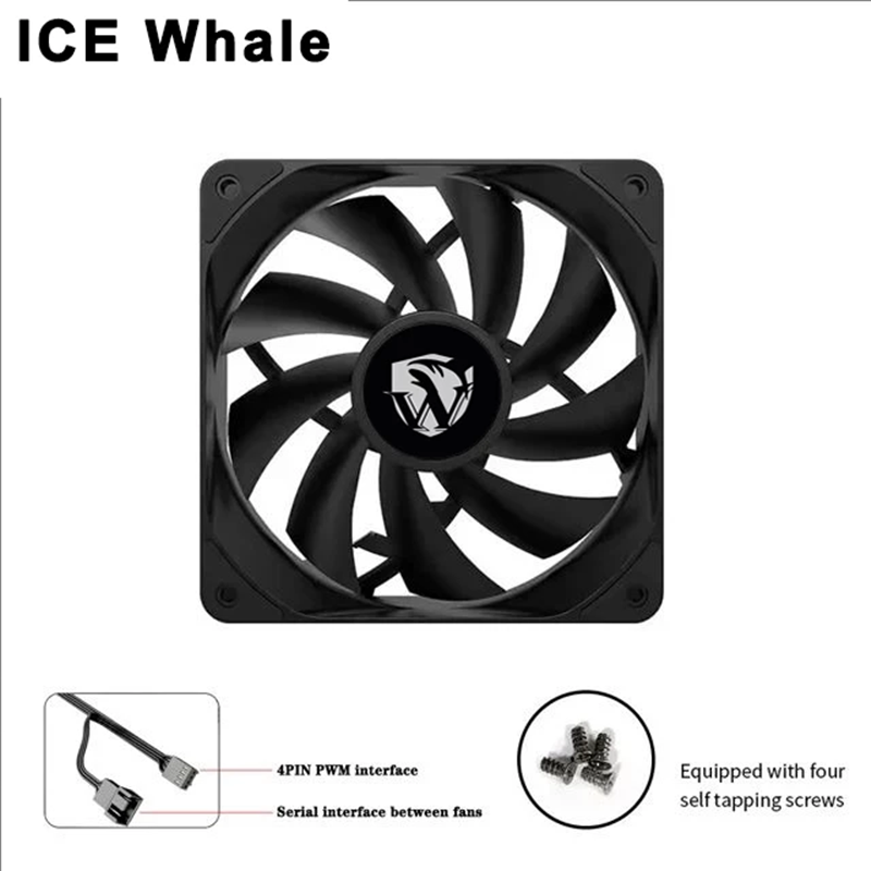 ICE Whale IW-12025 120mm Lüfte – Case Fan Controller Bewertung und Preis